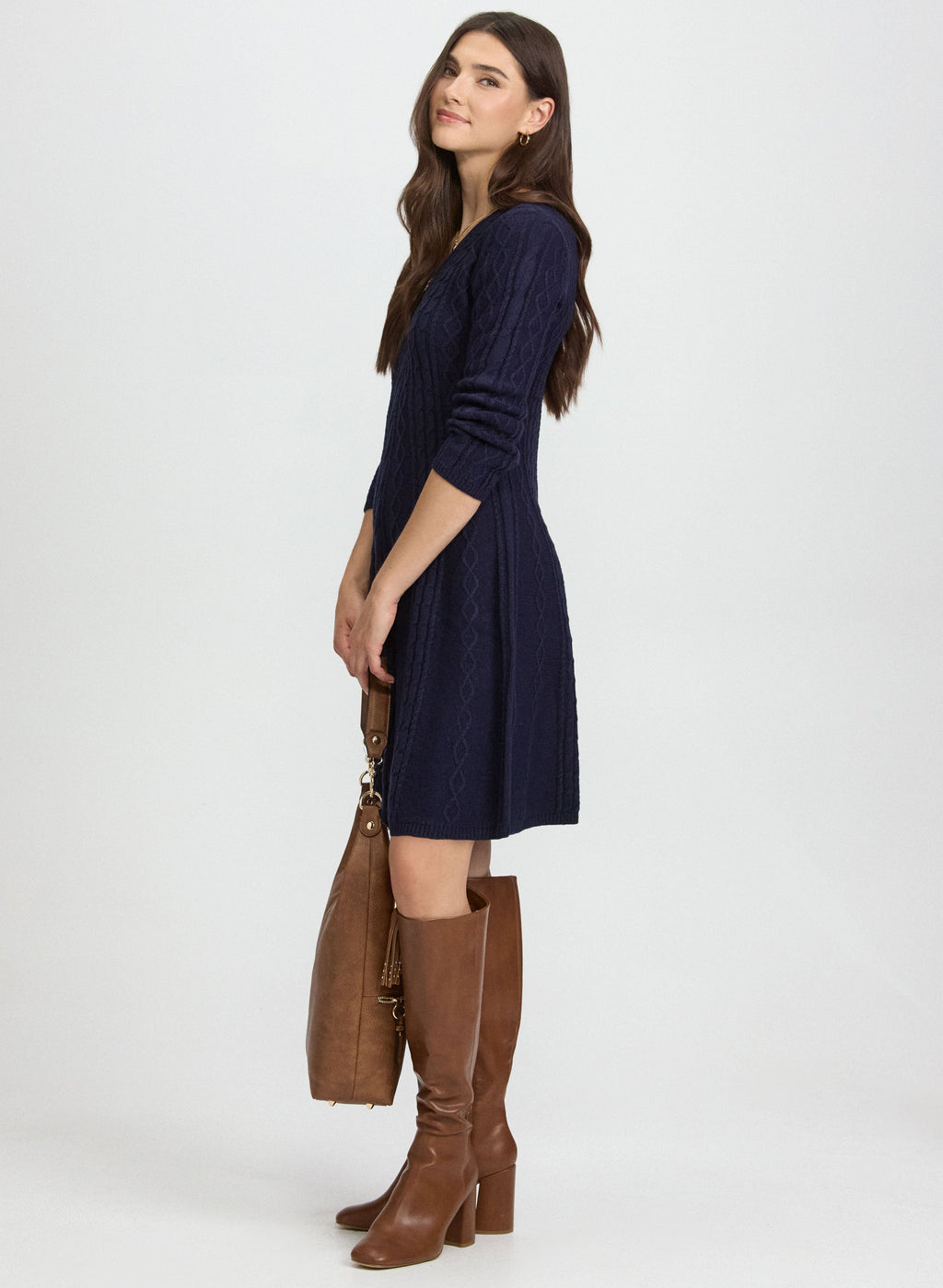 Cable Knit Dress