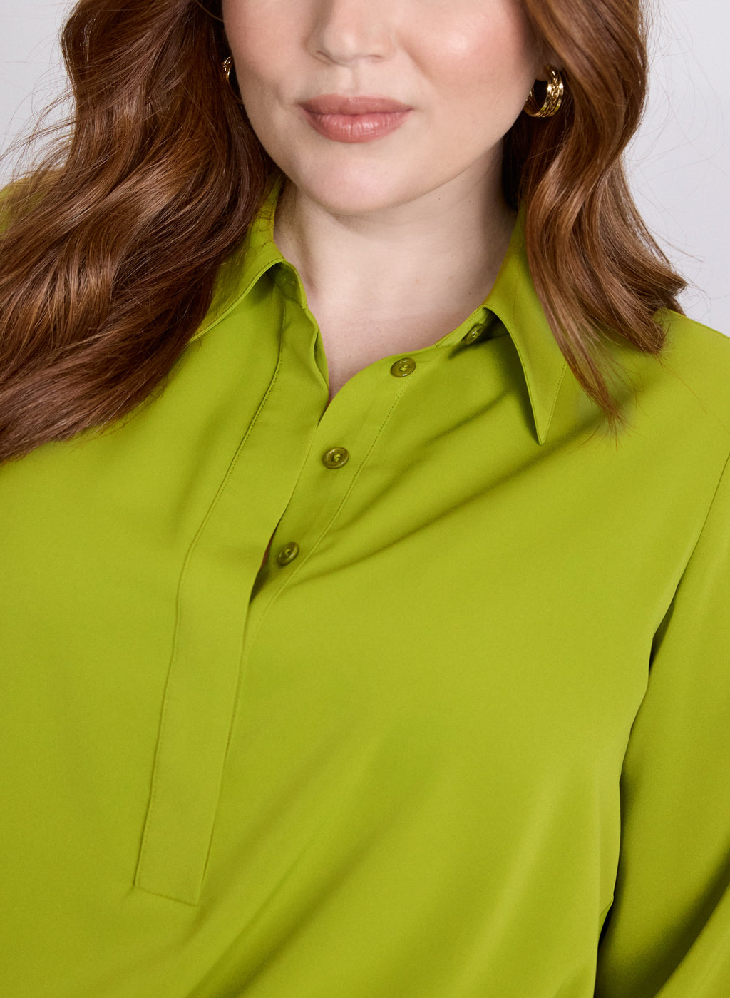 Asymmetric High-Low Hem Blouse