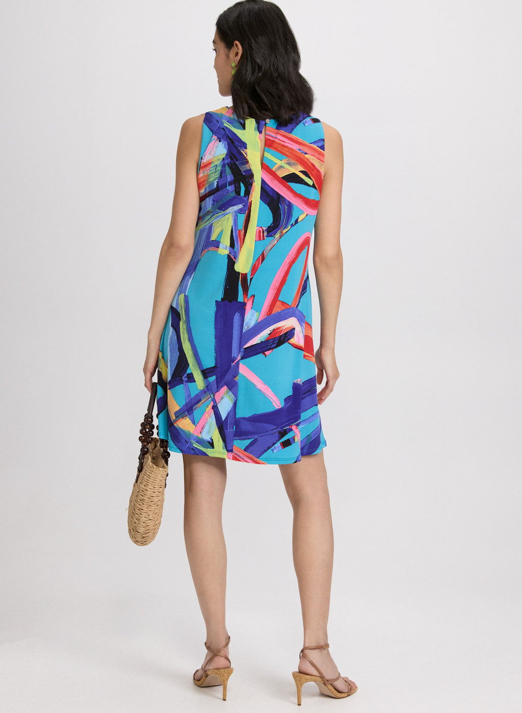 Abstract A-Line Dress