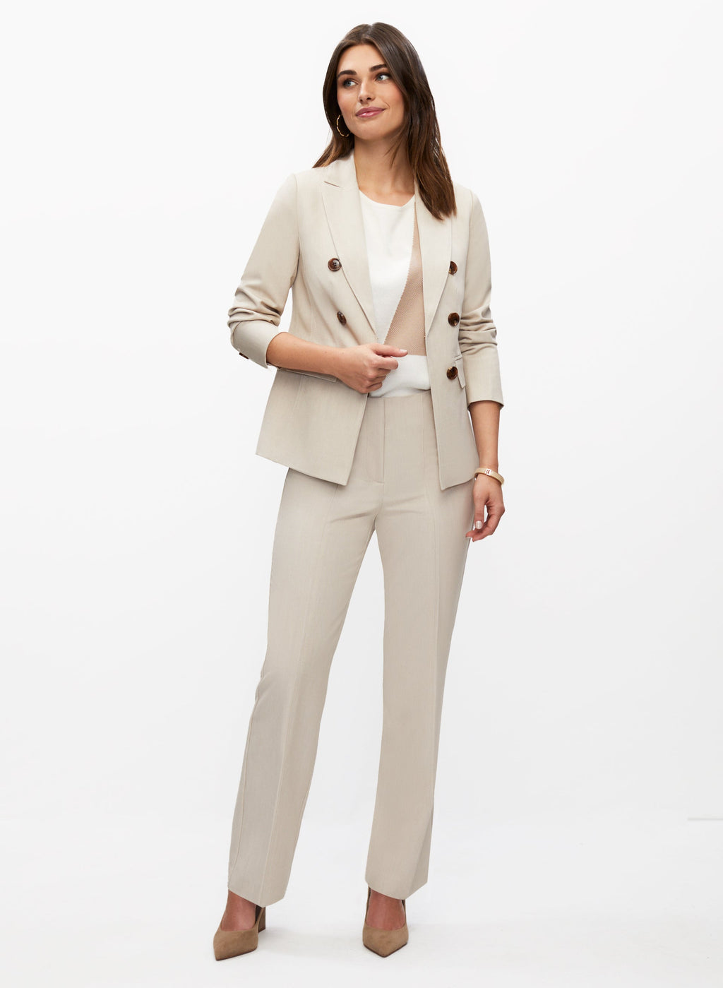 Button Detail Blazer
