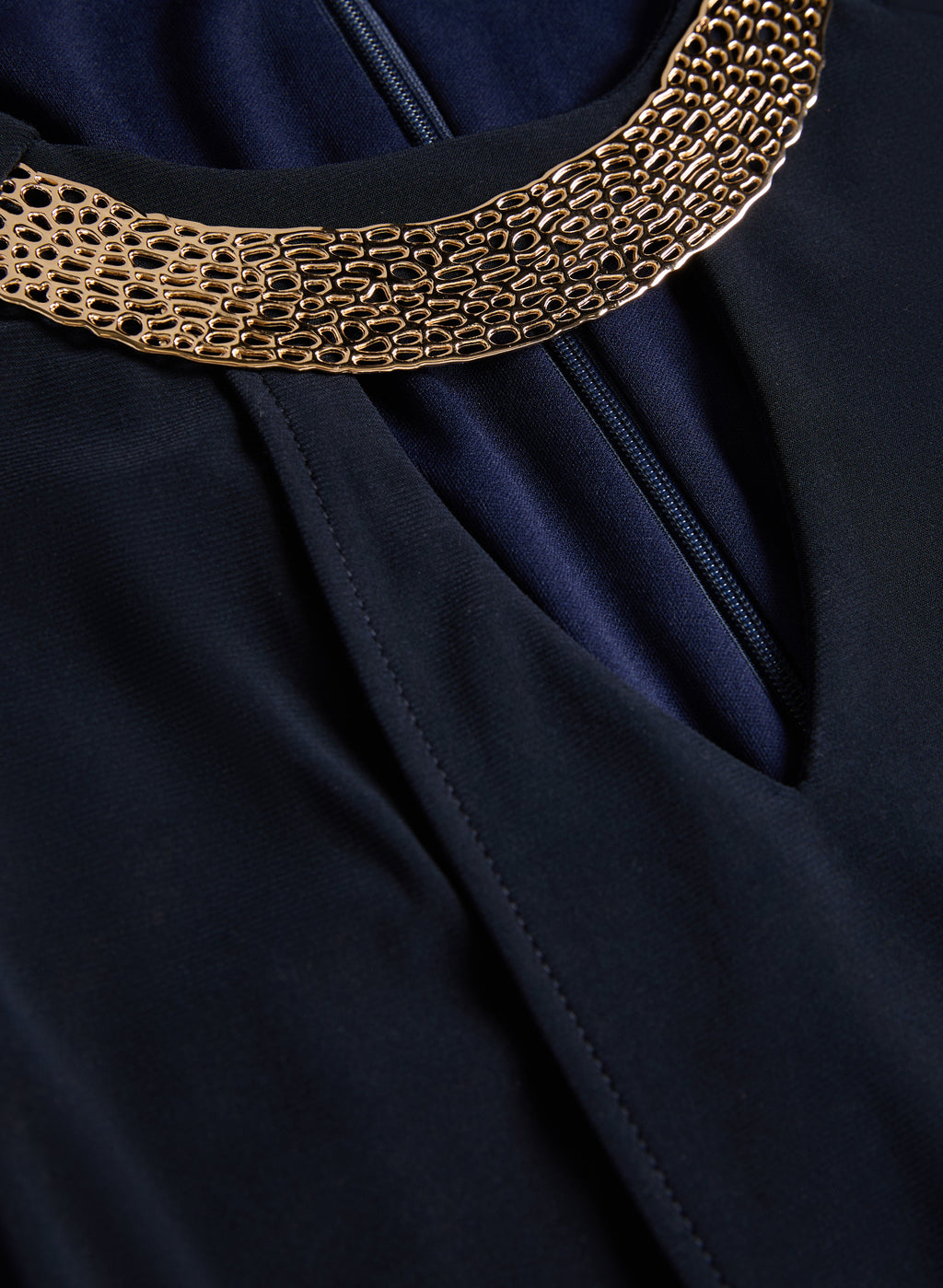 Cut-Out Jersey Dress