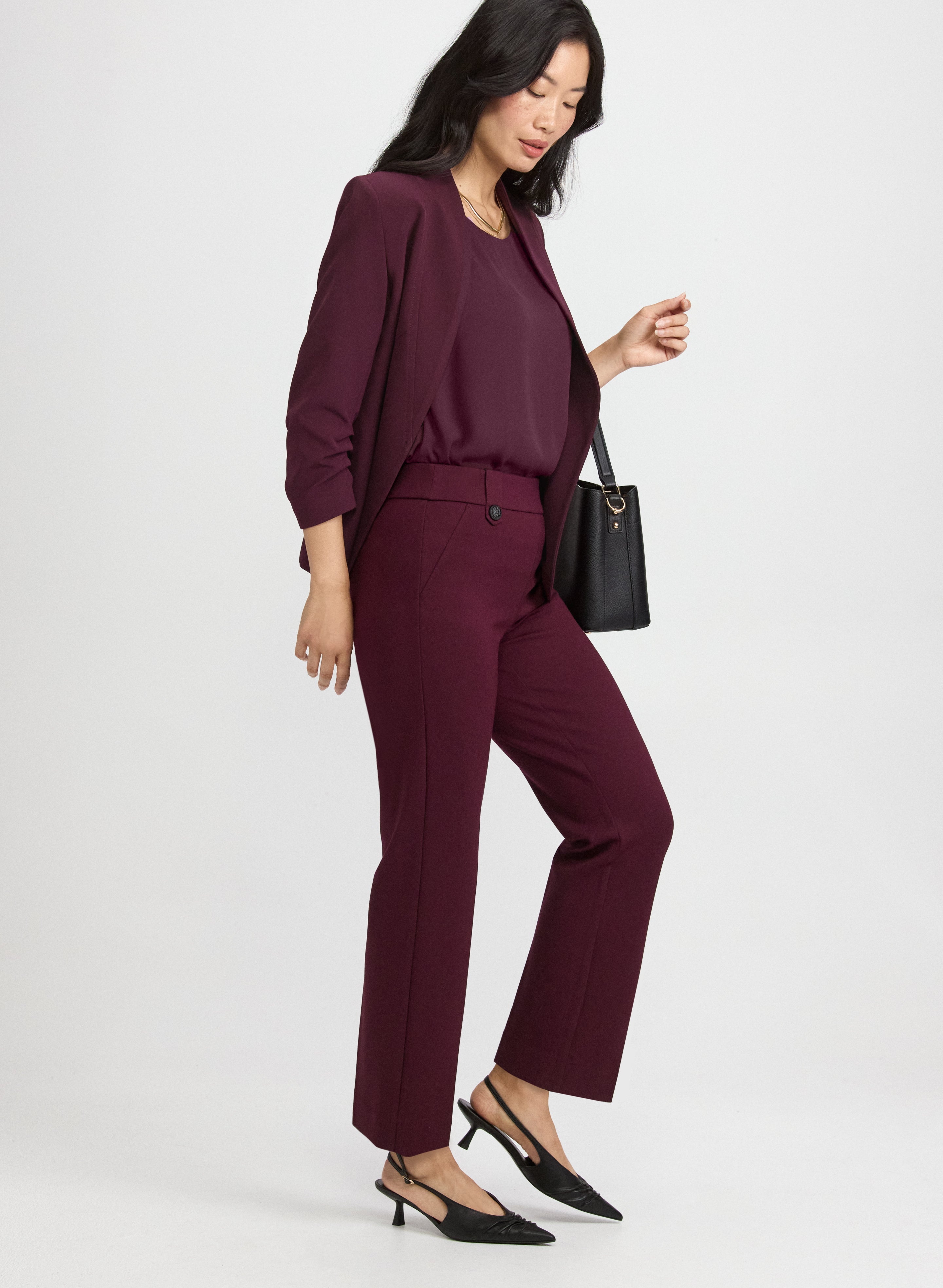 Ava Straight-Leg Pants