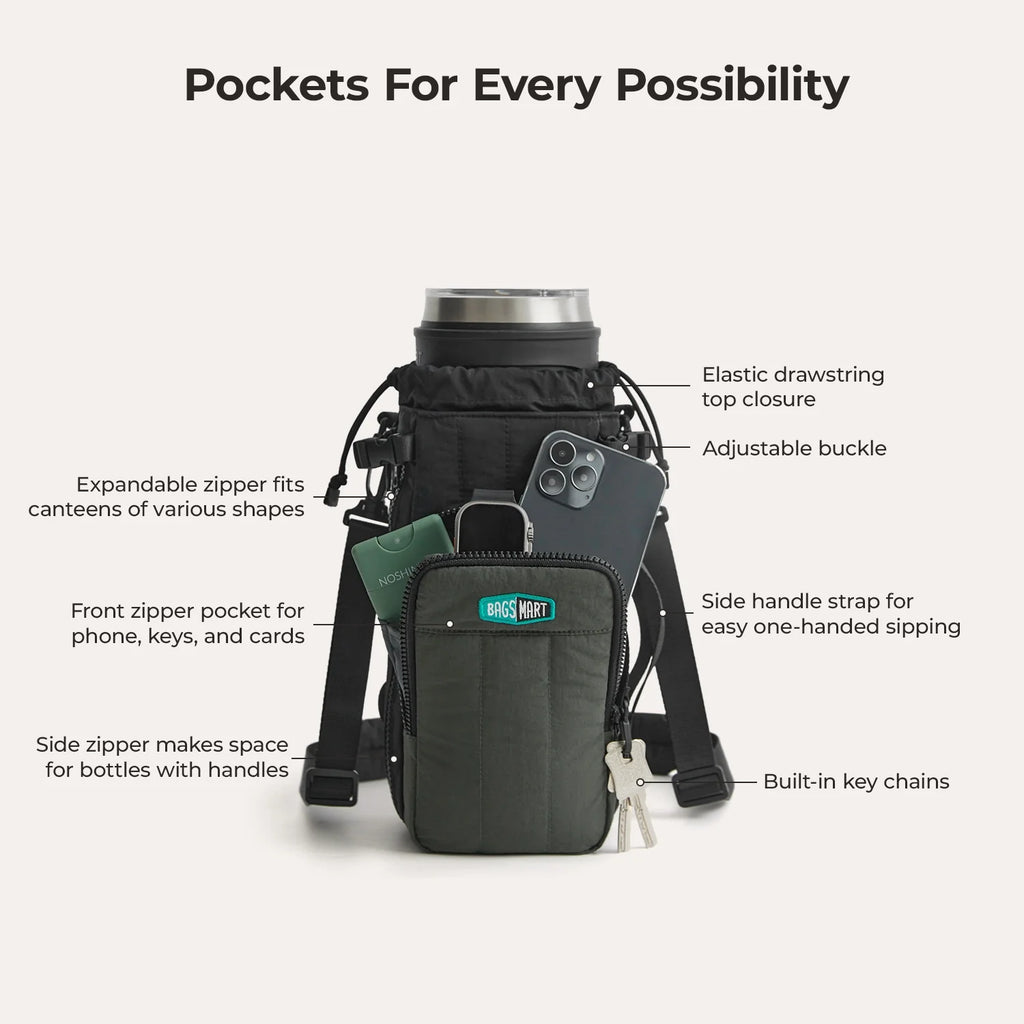 (FREE GIFT) Paz Water Bottle Sling