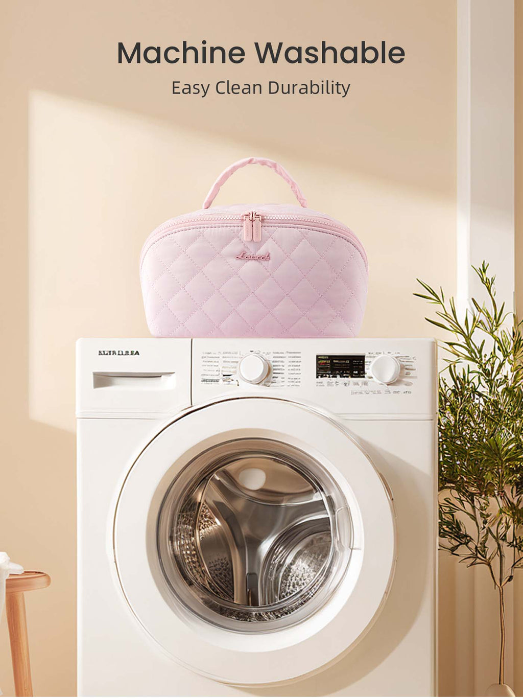 2Pcs Travel Makeup Bag