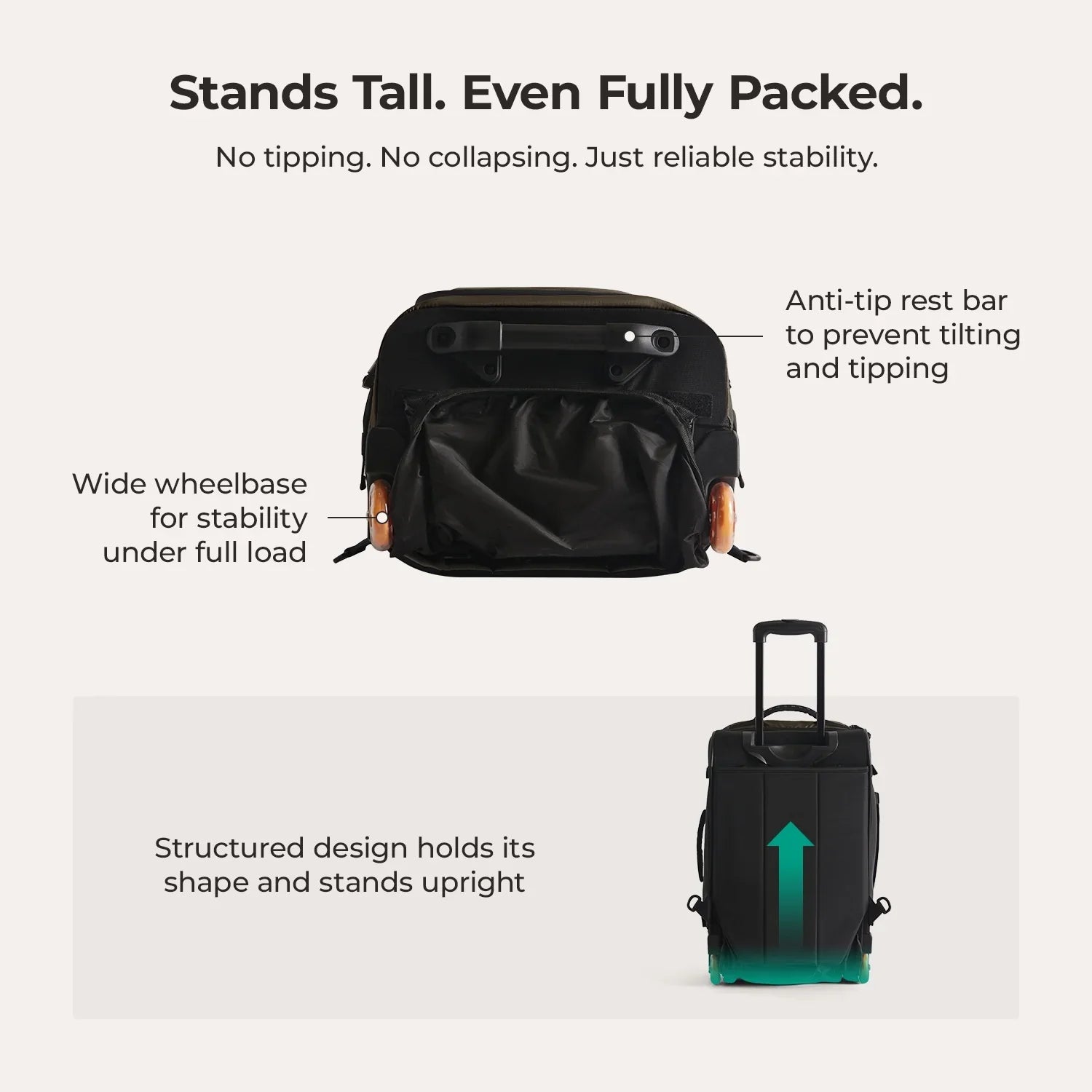 Blast 43L Roller Backpack