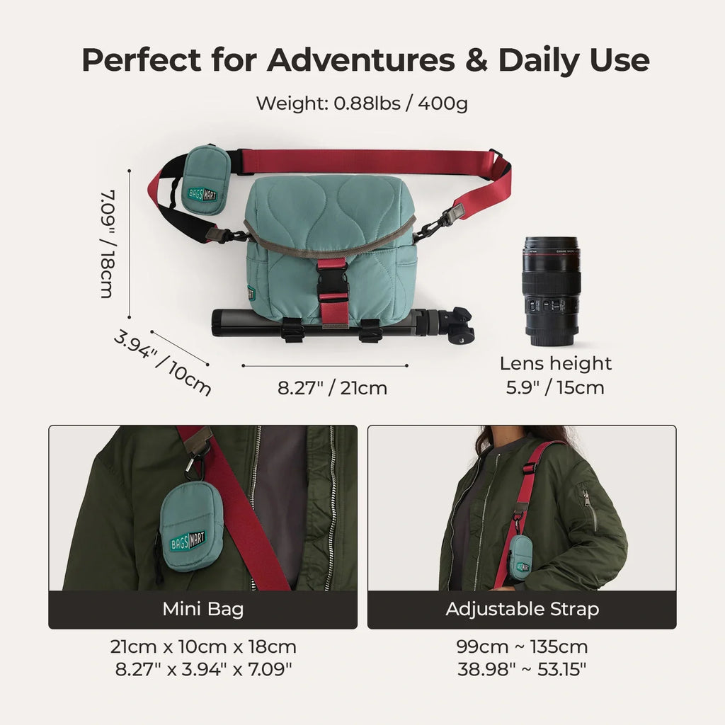 (FREE GIFT) Paz 4L Camera Sling